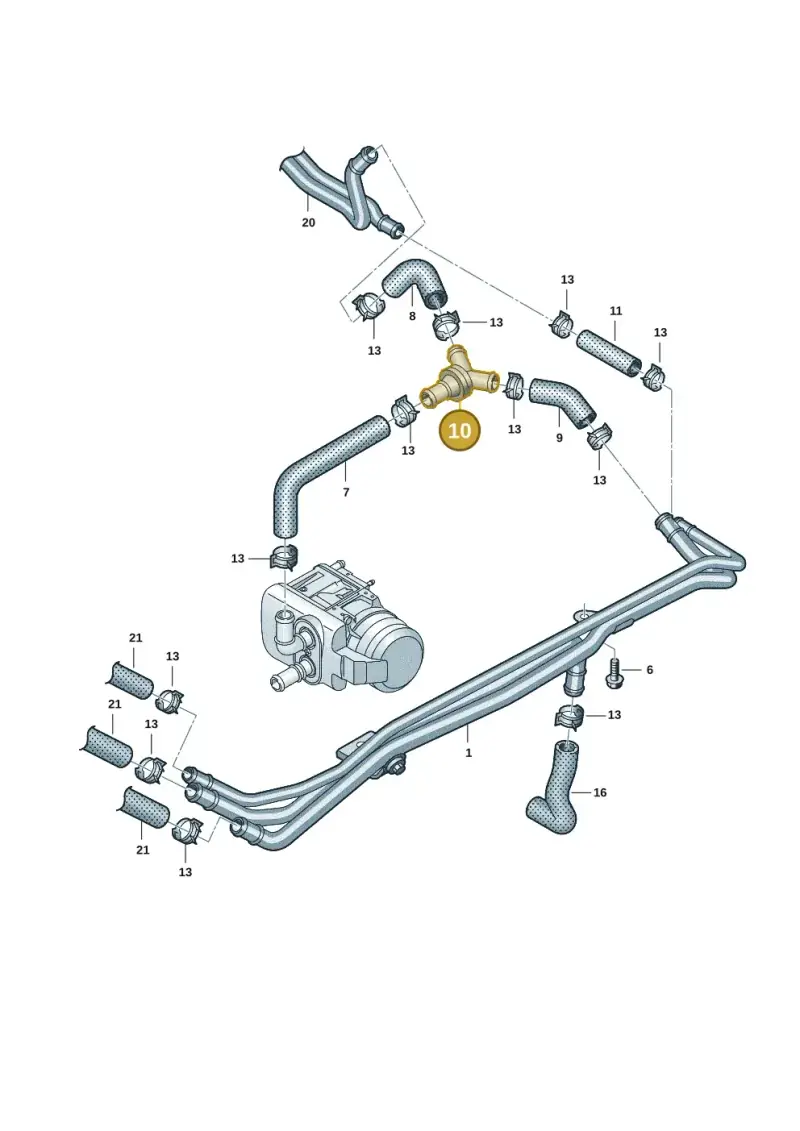 7E0820295B — Volkswagen Multivan (2021-) diagram 7t0819701, position 10