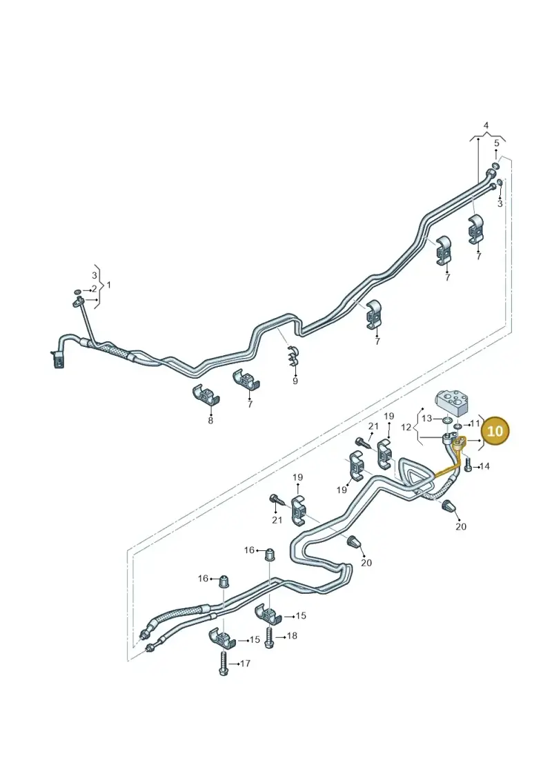 7E1816732 — Volkswagen Transport. multivan (2019-2024) diagram 861260600, position 10
