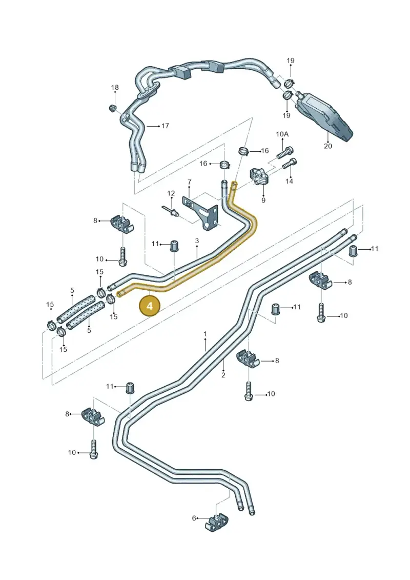 7E1819925 — Volkswagen Transport. multivan (2019-2024) diagram 679819650, position 4