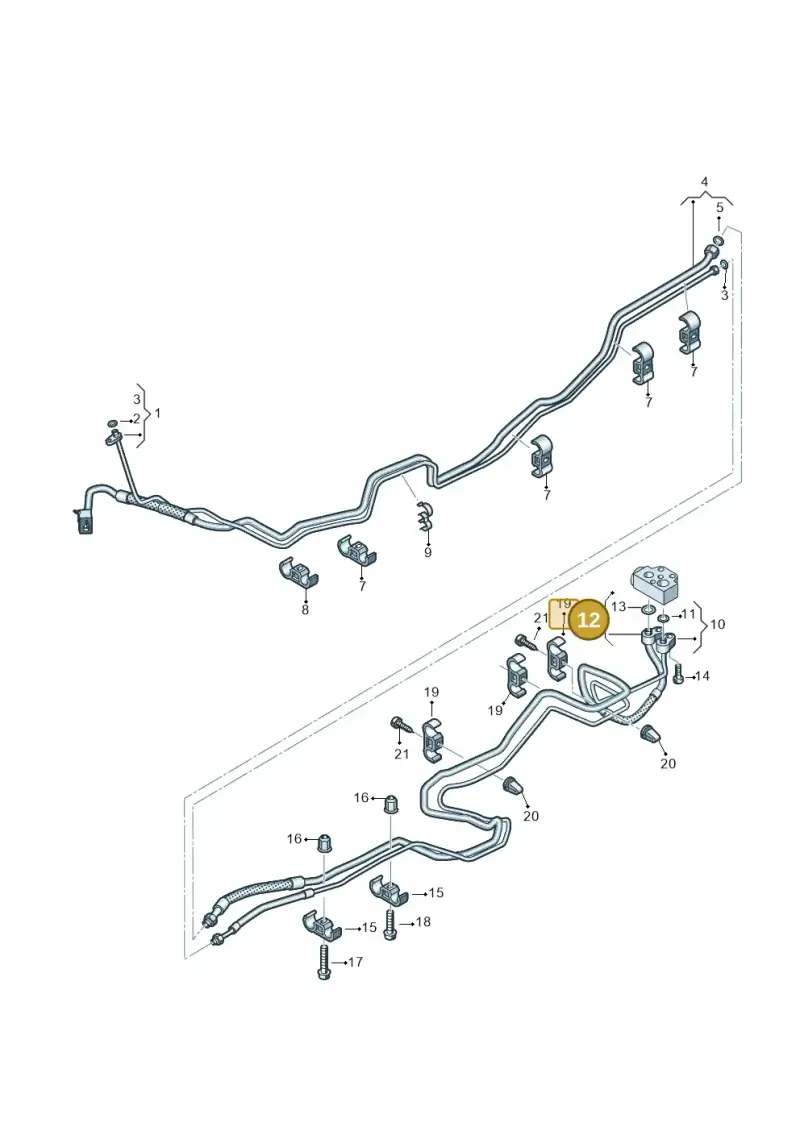 7E3820888E — Volkswagen Transport. multivan (2019-2024) diagram 861260600, position 12