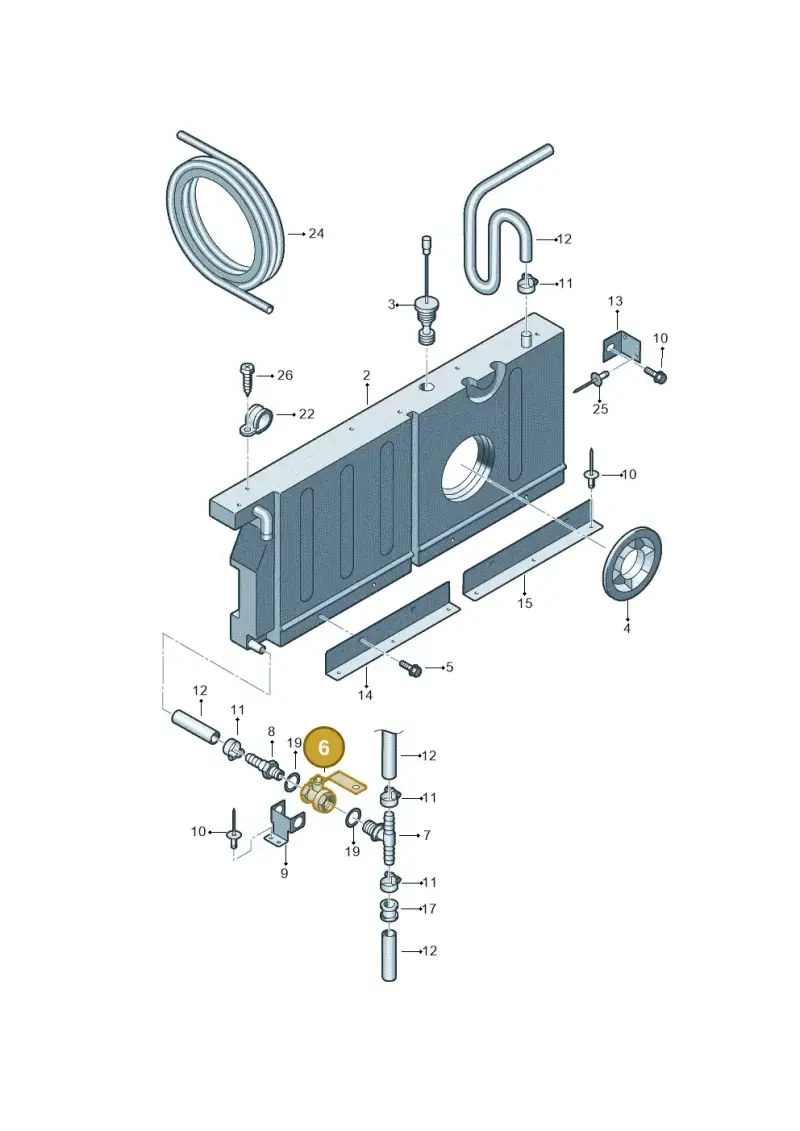 7E7068169A — Volkswagen Caravelle (2019-2024) diagram 452068350, position 6