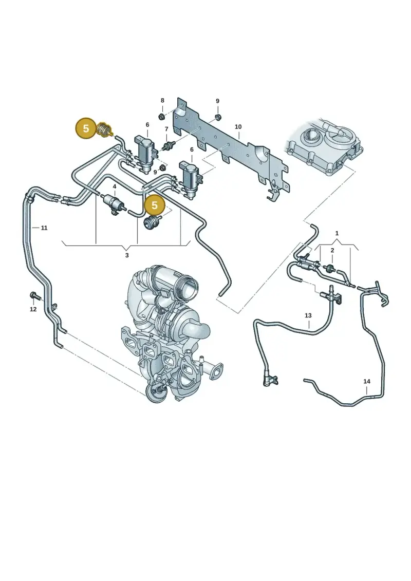 7H0129965 — Volkswagen Transport. multivan (2019-2024) diagram 7ep131030, position 5
