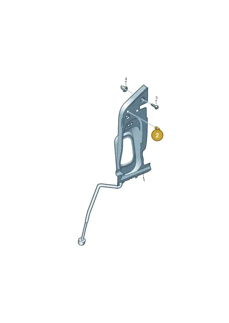 7H0201274 — Volkswagen E-Crafter 35 (2018-2024) diagram 599201040, position 2