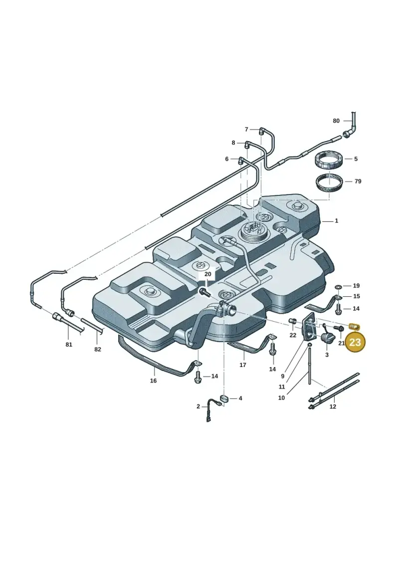 7H0201274 — Volkswagen Transport. multivan (2019-2024) diagram 7em201060, position 23