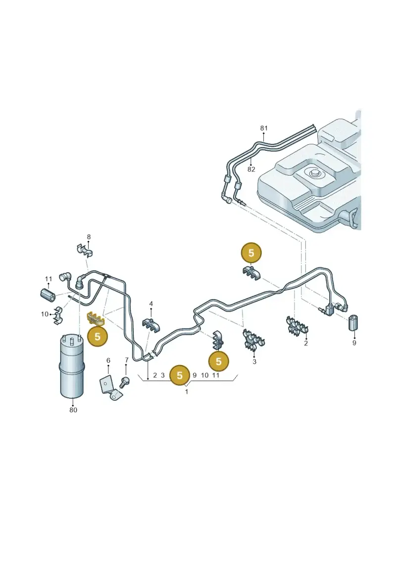 7H0201897 — Volkswagen Transport. multivan (2019-2024) diagram 862201300, position 5