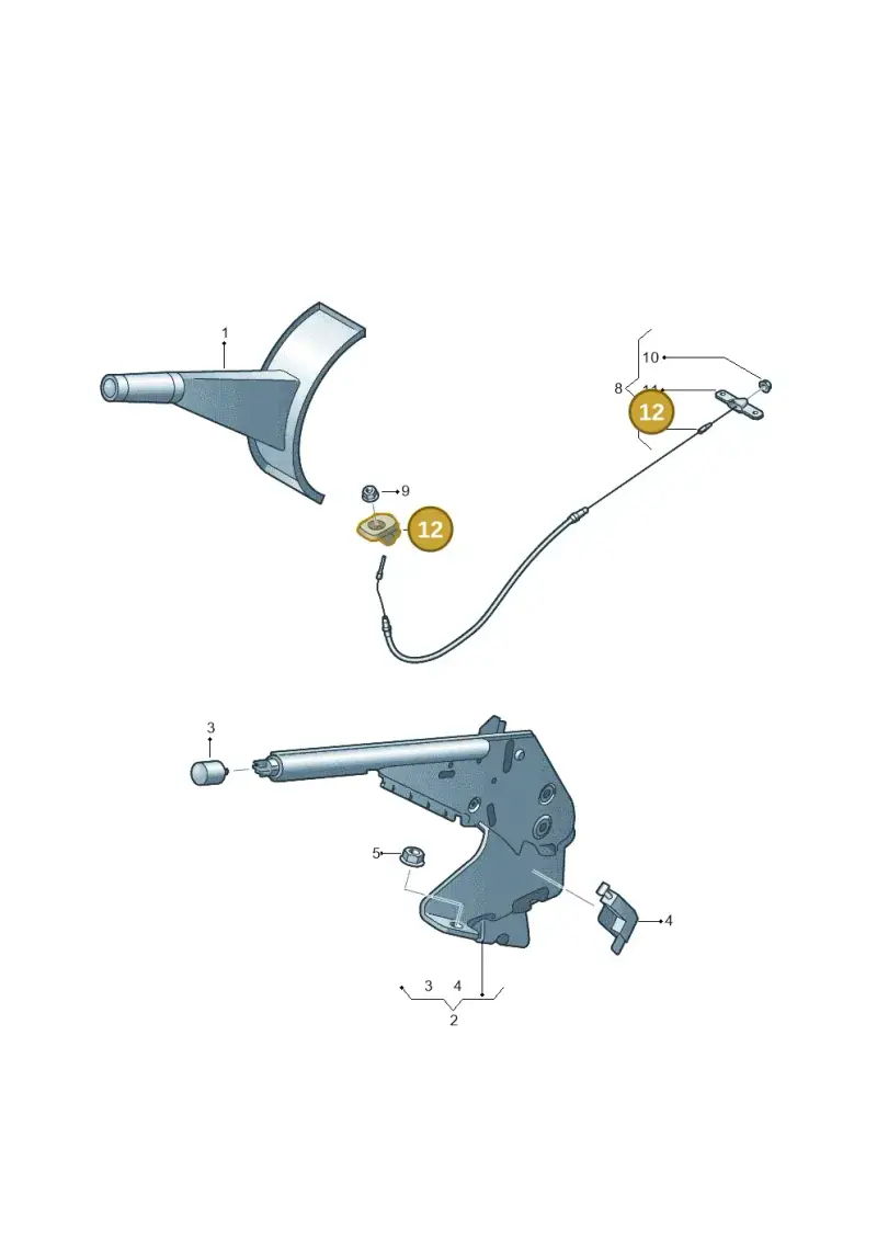 7H0711489 — Volkswagen Amarok twin cab (2022-) diagram 683711500, position 12