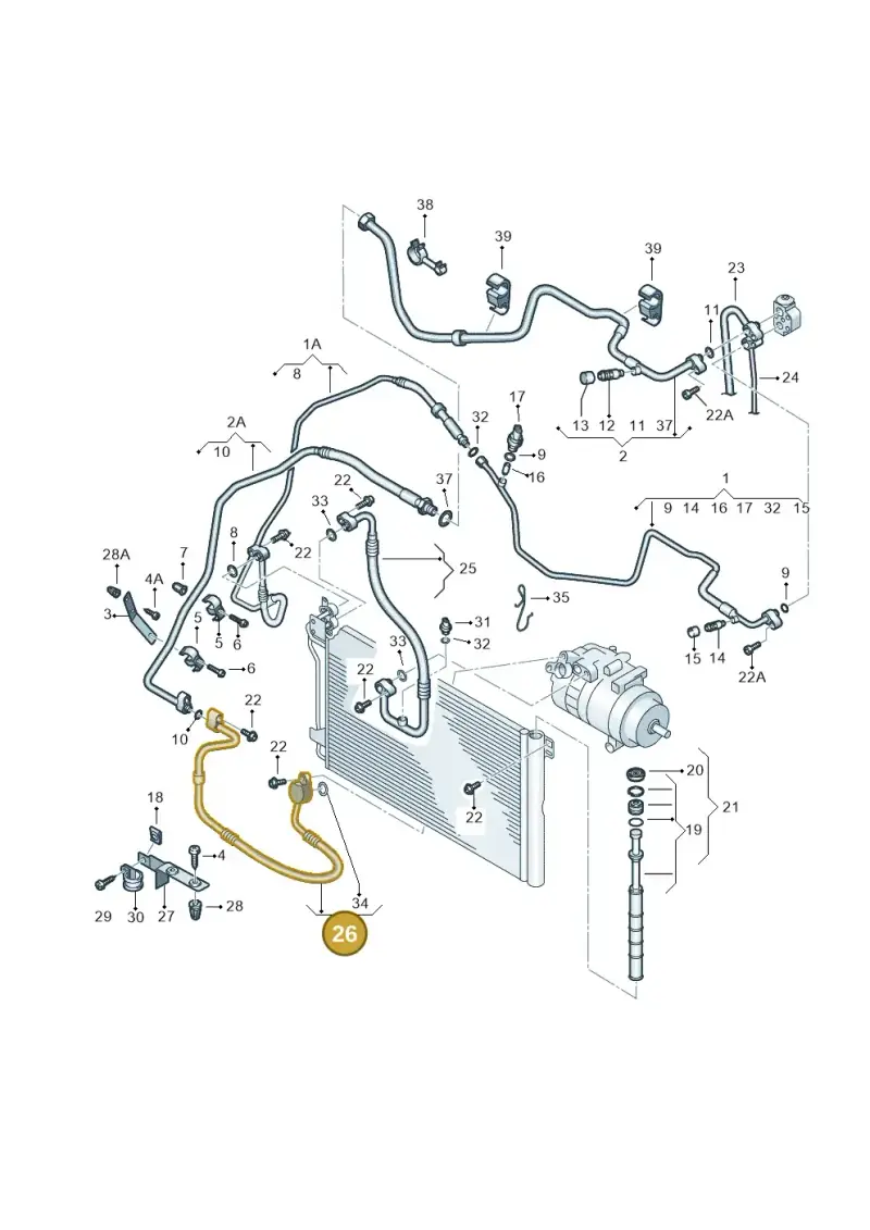 7H0820744AD — Volkswagen TRANSPORTER/4MOTION    06 (2005-2006) diagram 410820250, position 26
