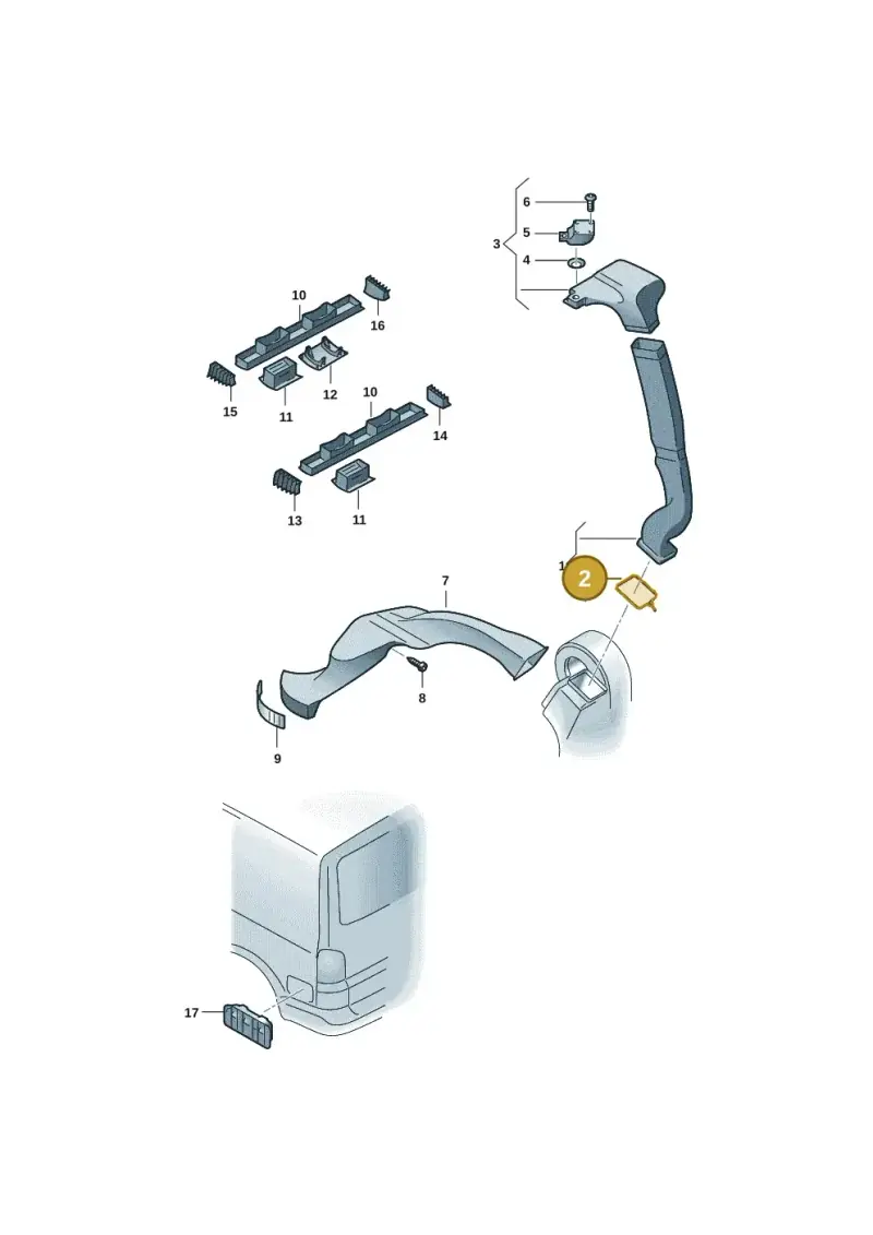 7H5820199 — Volkswagen Transport. multivan (2019-2024) diagram 7em819350, position 2