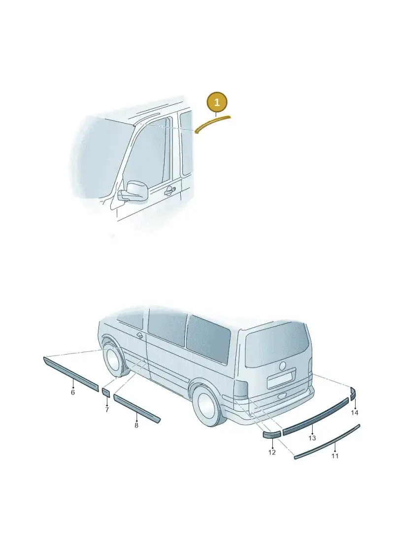 7H7875316A — Volkswagen California Camper (2011-2015) diagram 410853200, position 1