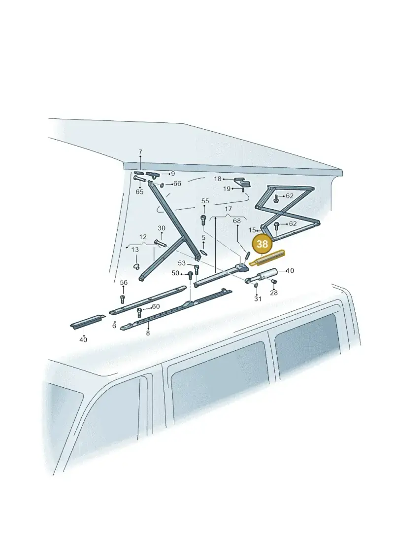 7H7877229B — Volkswagen Multivan (2021-) diagram 452875200, position 38
