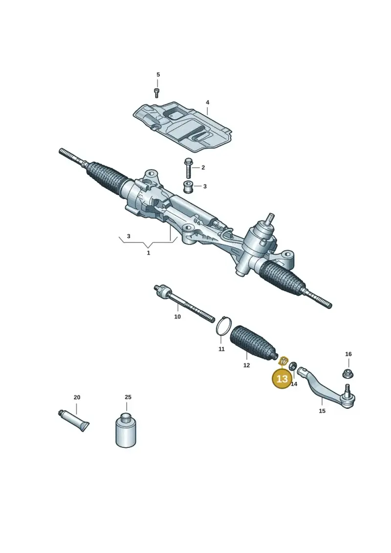 7L0422379 — Volkswagen Multivan (2021-) diagram 7t0423100, position 13