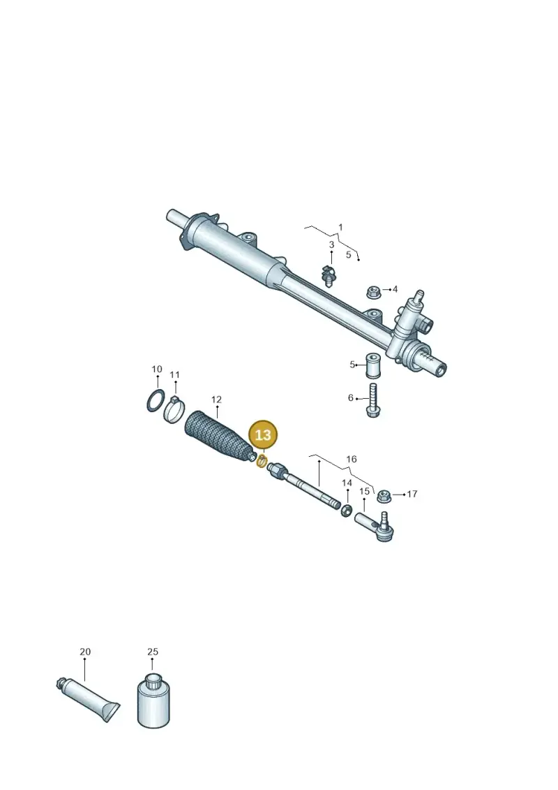 7L0422379 — Volkswagen Amarok twin cab (2022-) diagram 894422040, position 13