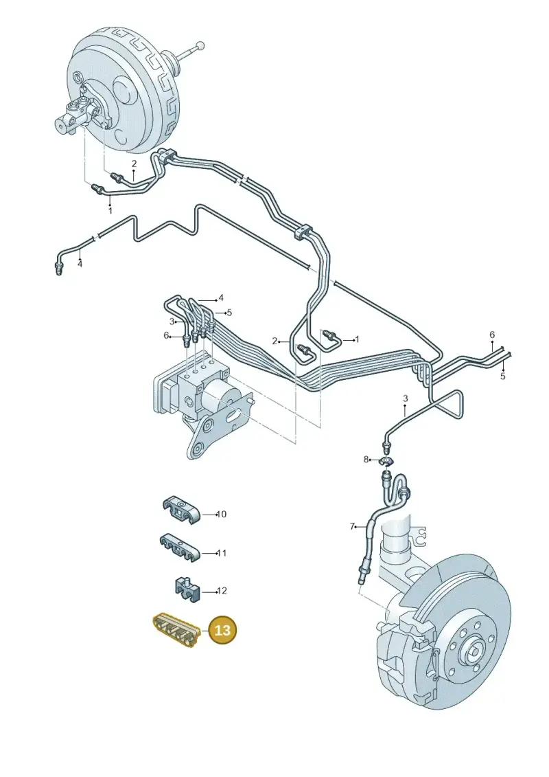 7L0611793 — Volkswagen Transport. multivan (2019-2024) diagram 861611250, position 13