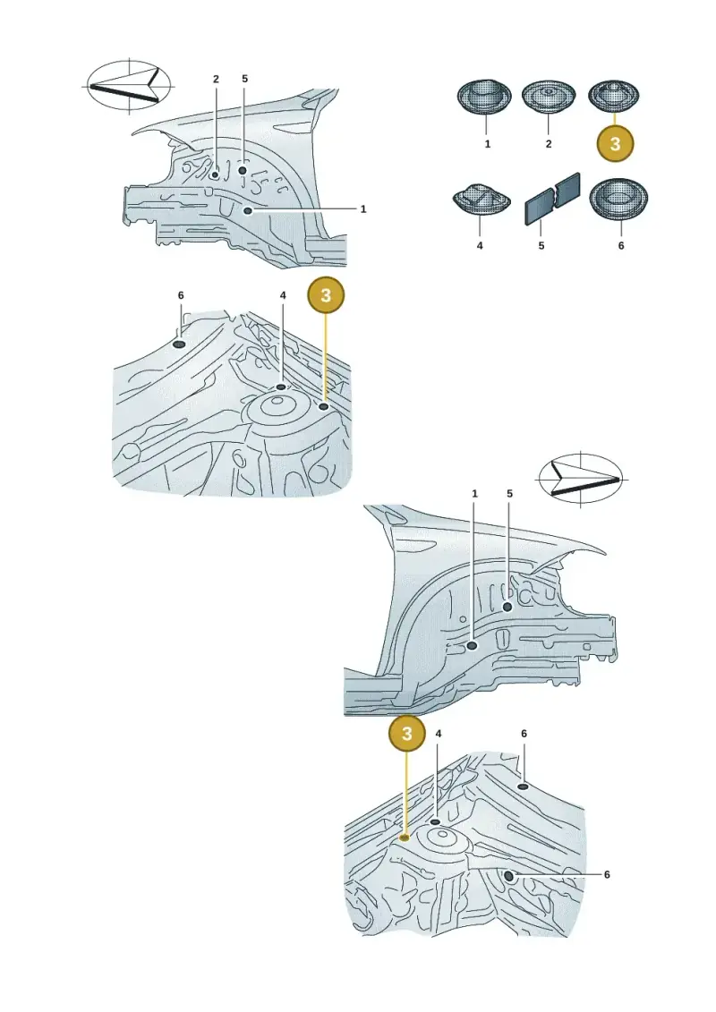 7L0899181 — Volkswagen Taigo (2021-2024) diagram 2f0803660, position 3