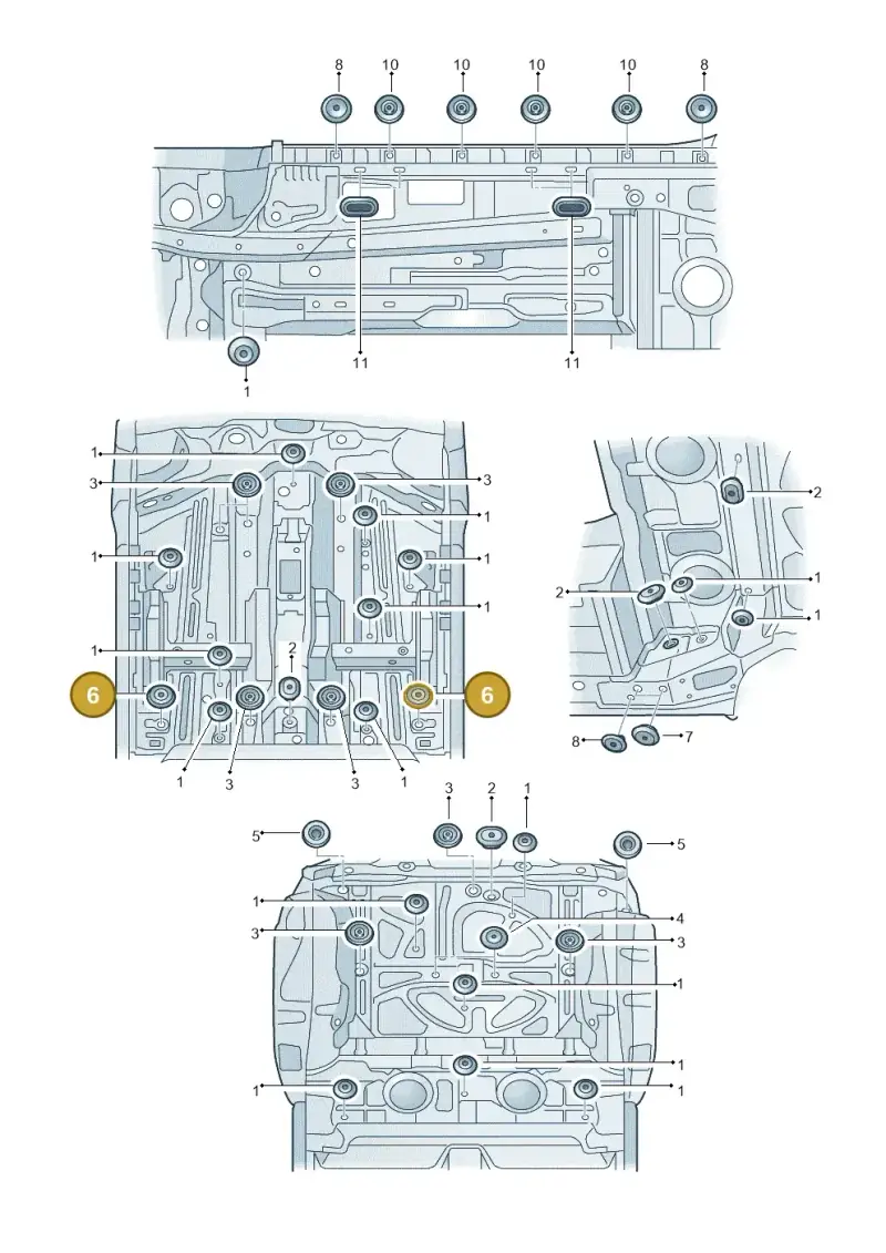 7L0899191 — Audi Q3 1.4 (2016-) diagram 728803360, position 6