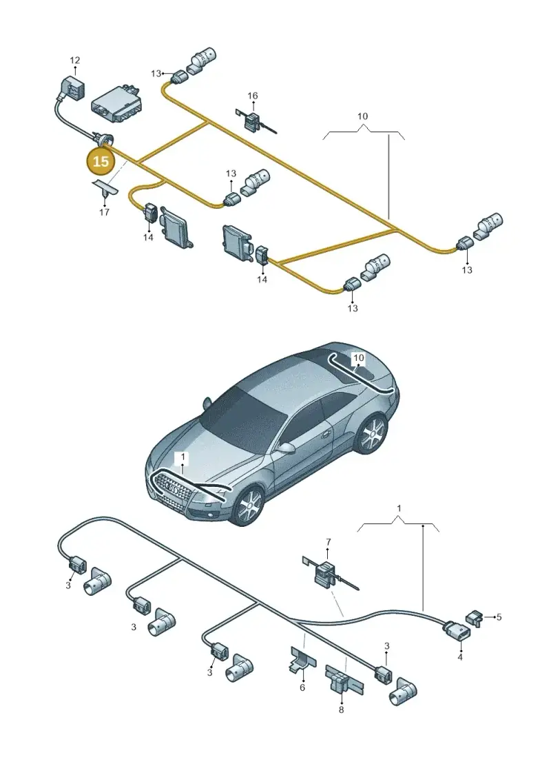 7L0971841D — Audi Q5 (2009-2018) diagram 620972450, position 15