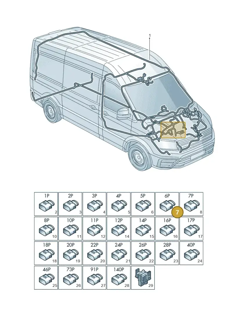 7L0972776 — Volkswagen MAN TGE 55 (2016-2021) diagram 806971083, position 7