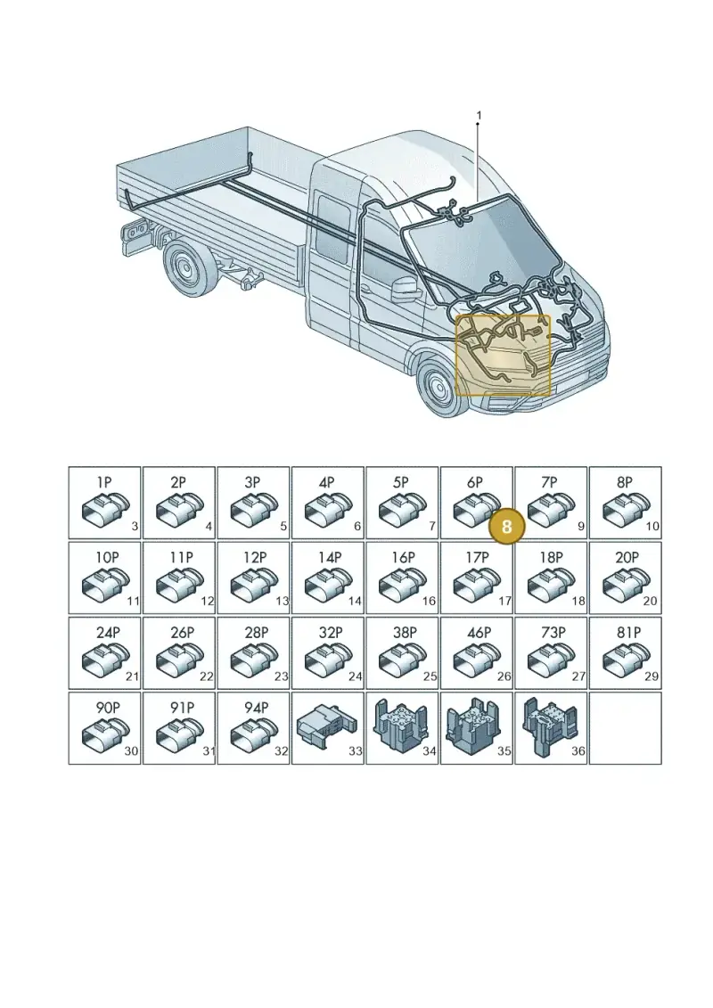 7L0972776 — Volkswagen MAN TGE 35 (2016-2021) diagram 807971080, position 8