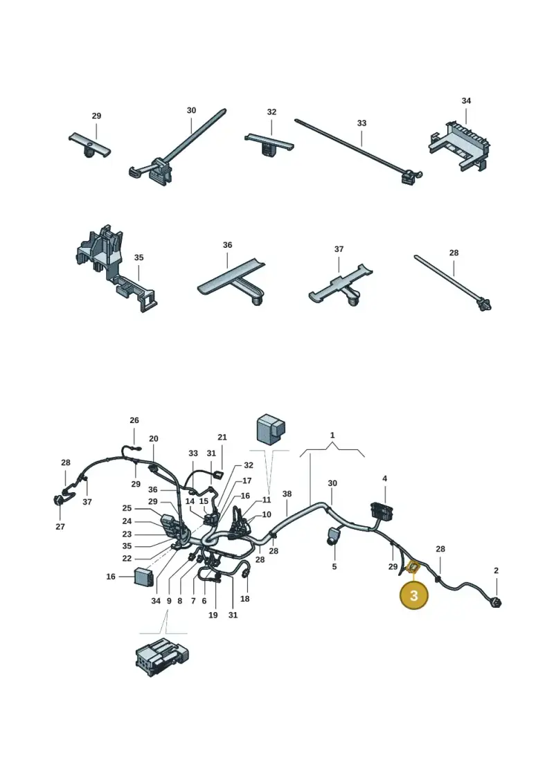 7L0972776 — Volkswagen Amarok twin cab (2022-) diagram 2ha971084, position 3