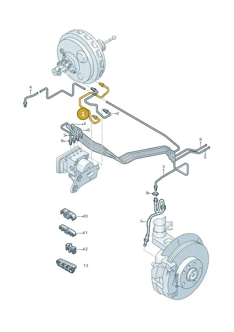 7L1614741 — Volkswagen Transport. multivan (2019-2024) diagram 861611200, position 1