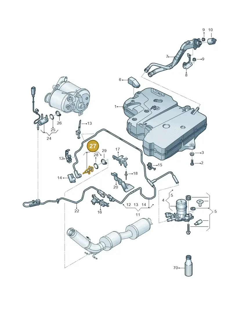 7LA131113E — Volkswagen Transport. multivan (2019-2024) diagram 7em253102, position 27