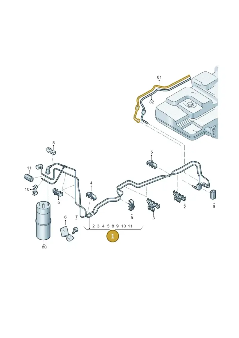 7LA201080D — Volkswagen Transport. multivan (2019-2024) diagram 862201300, position 1