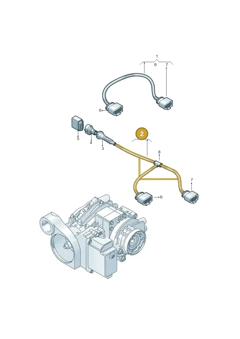 7LA971426A — Volkswagen Transporter Multivan (2019-2024) diagram 410972840, position 2