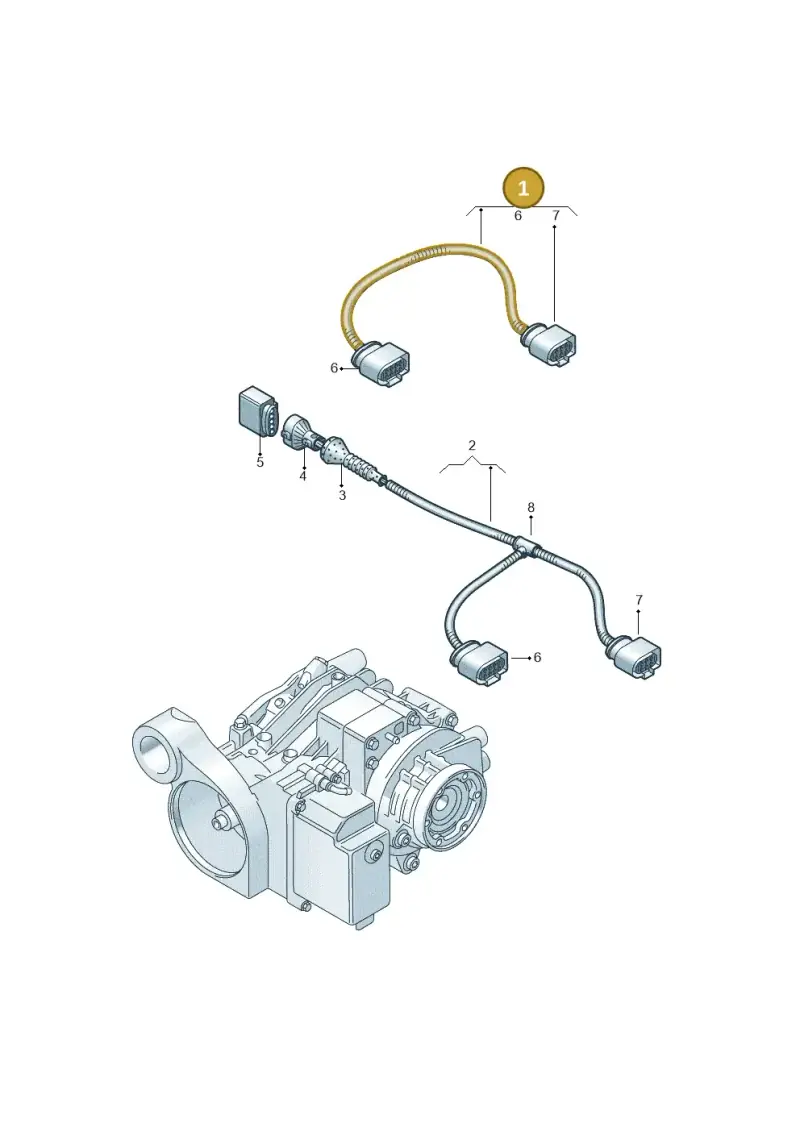 7LA971426 — Volkswagen Transporter Multivan (2019-2024) diagram 410972840, position 1