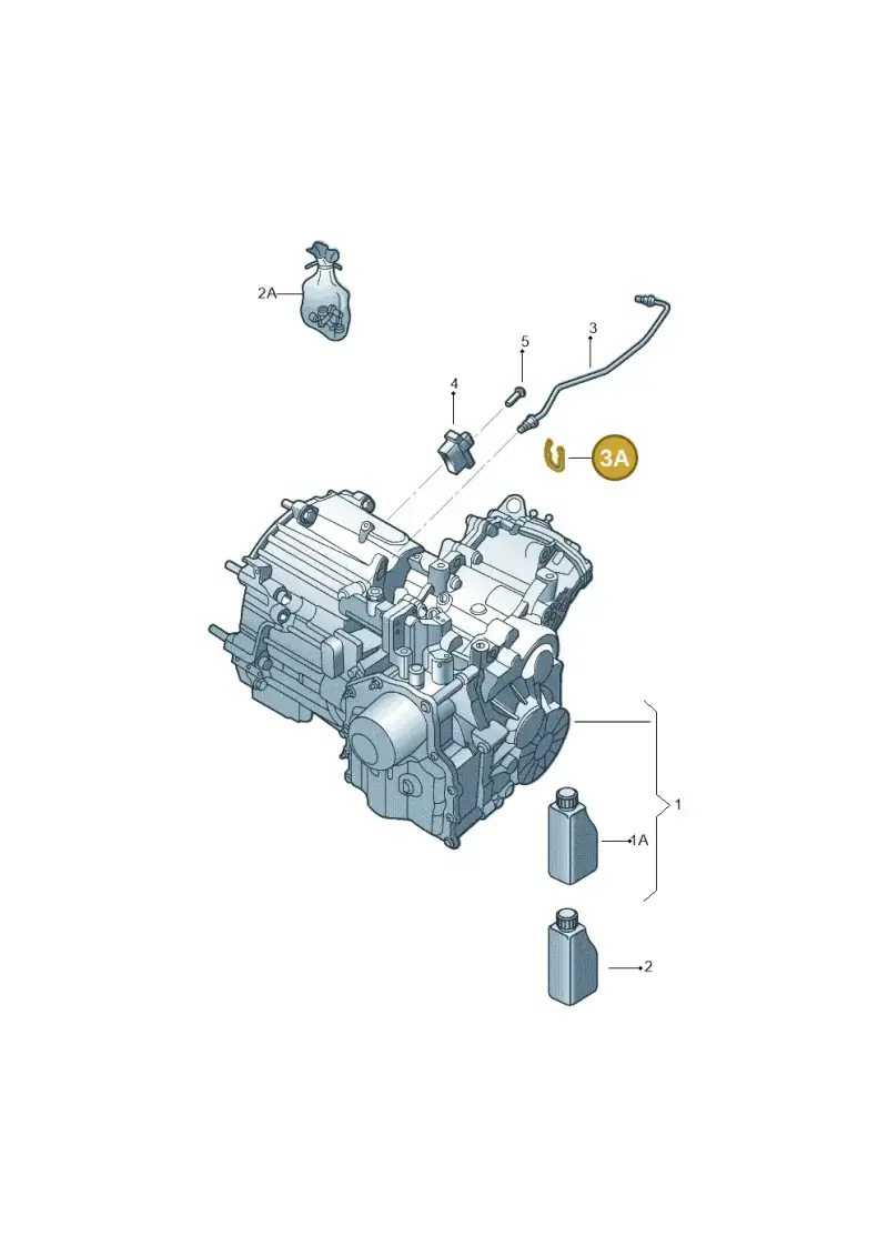 7M0721431 — Volkswagen Jetta (2014-2017) diagram 692300530, position 3A