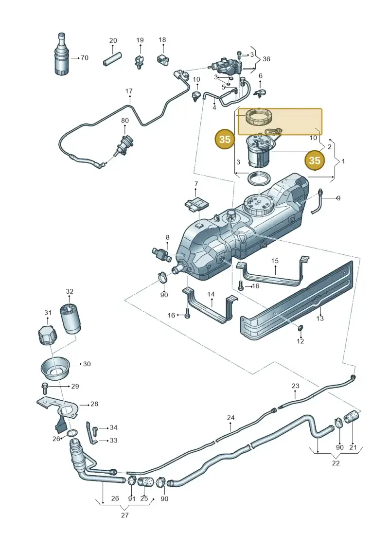 7N0198975 — Volkswagen Crafter 35 panel (2011-2016) diagram 483201110, position 35