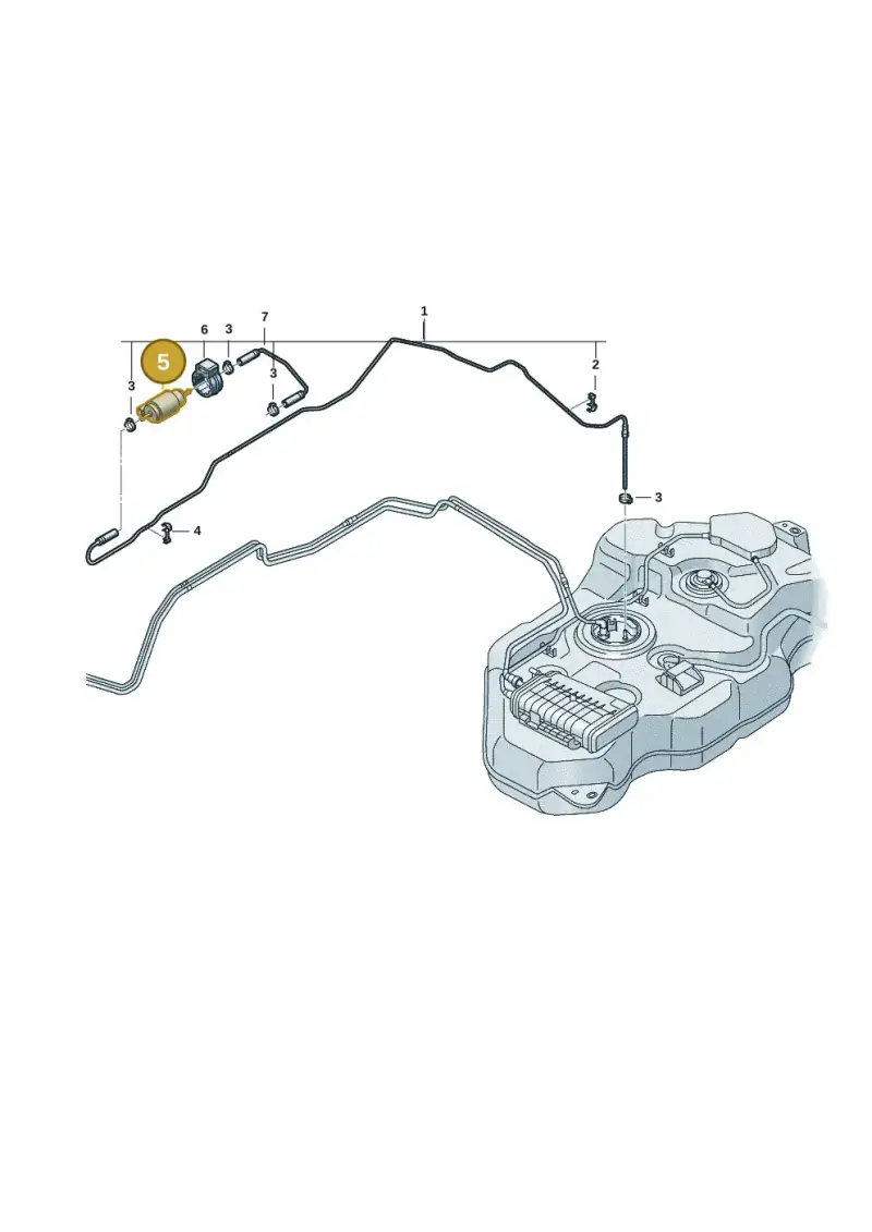 7N0963303A — Volkswagen Multivan (2021-) diagram 7t0201400, position 5