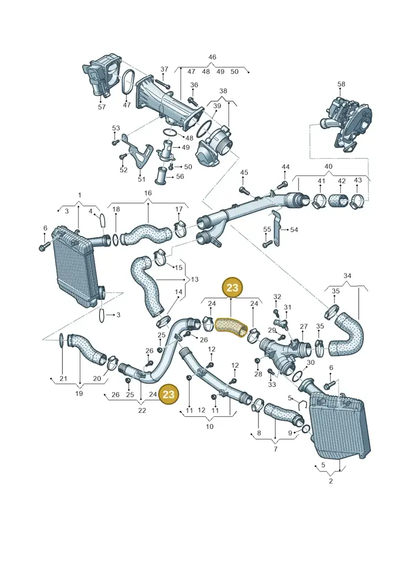 7P0145709A — Volkswagen Touareg BlueMotion (2014-2018) diagram 787145870, position 23