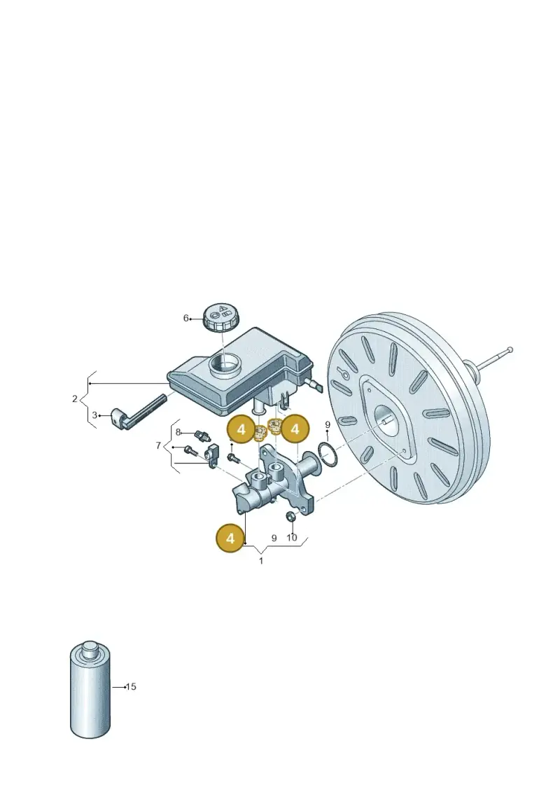 7P0611817 — Volkswagen Tiguan 2.0 4Motion (2017-2024) diagram 746611000, position 4