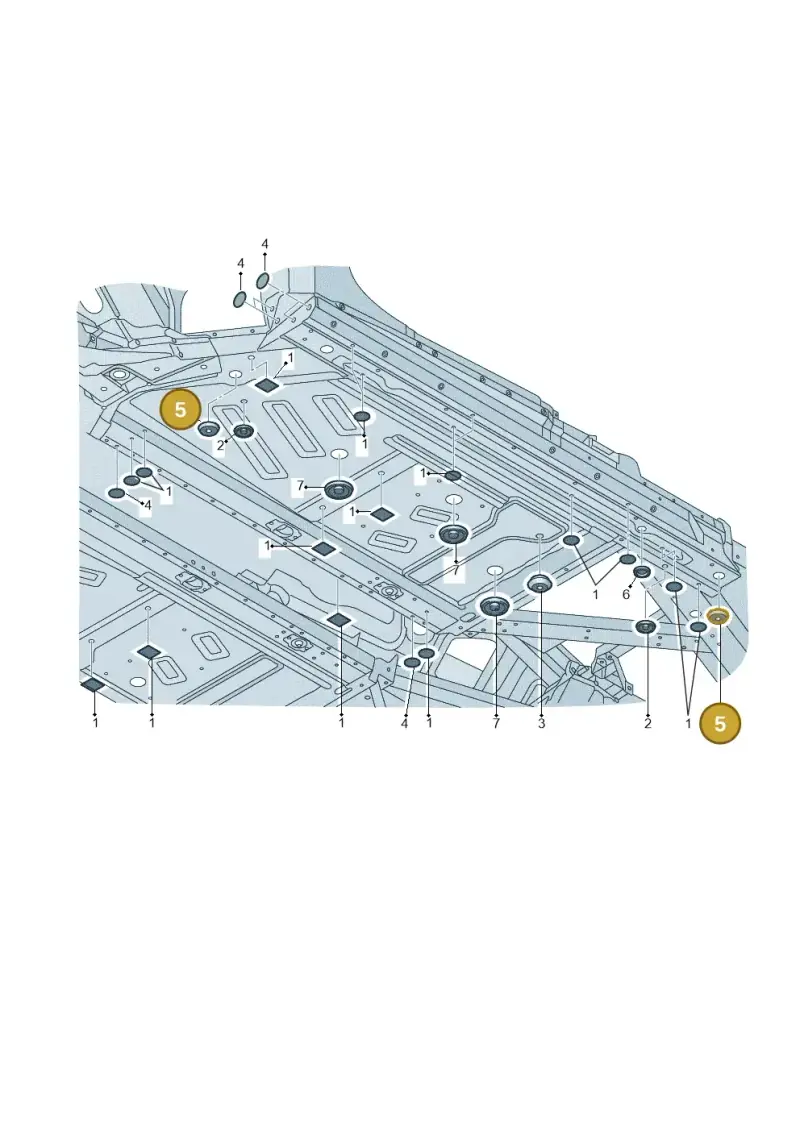 7P0899183 — Audi R8 Spyder (2015-2024) diagram 872803360, position 5