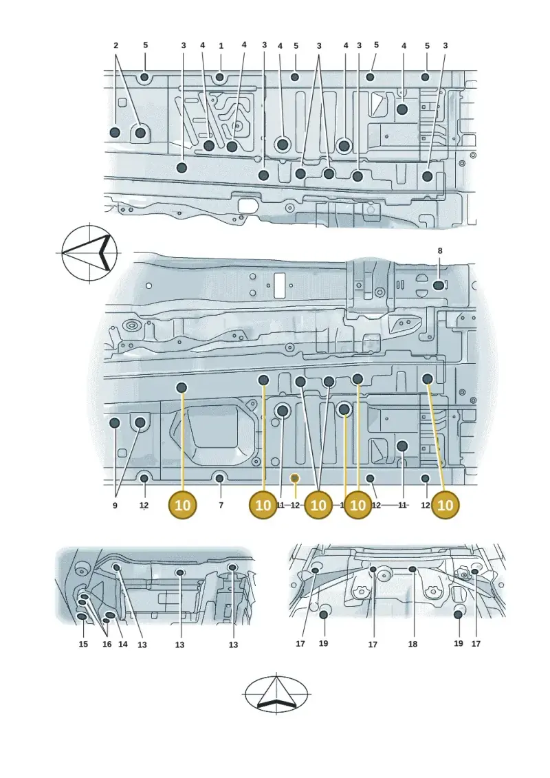 7P0899183 — Audi A5 Limousine (2024-2025) diagram 8wk803310, position 10