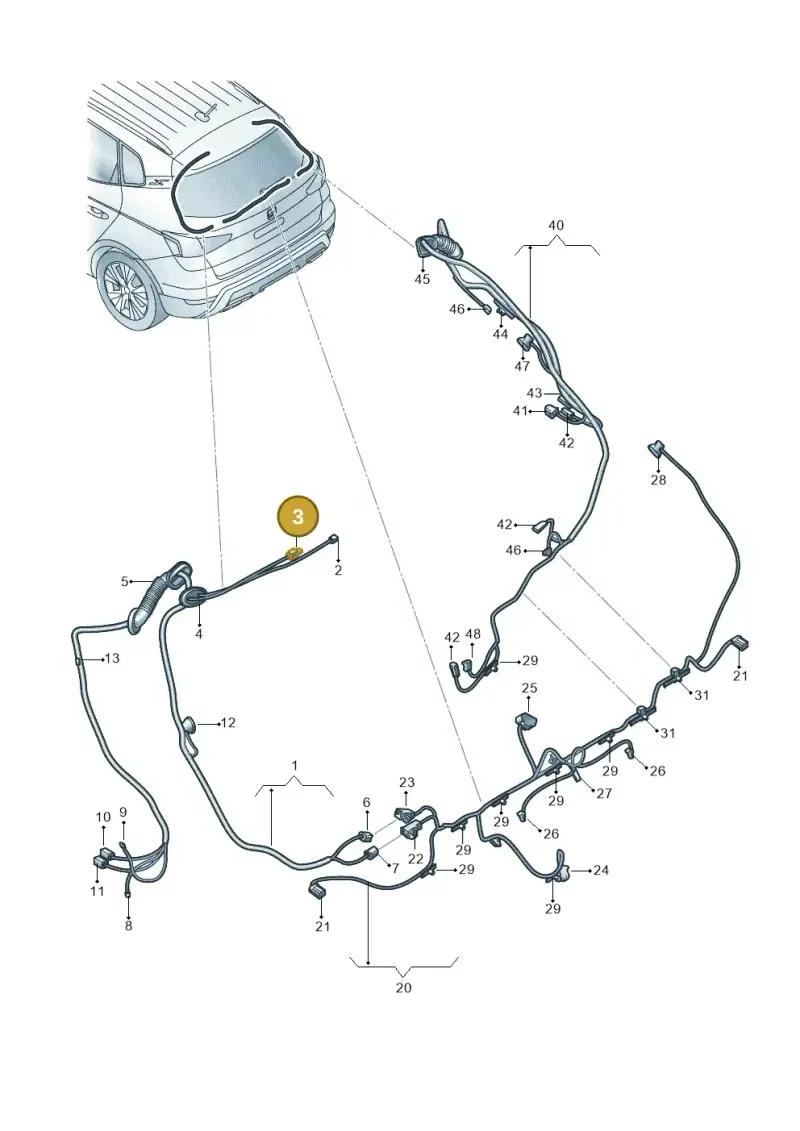 7P0972725B — SEAT Arona (2017-) diagram 471972800, position 3