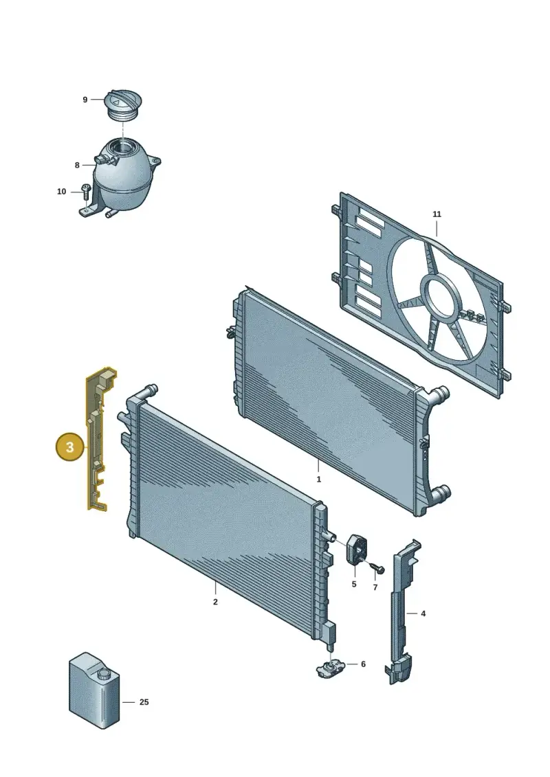 7T0121284 — Volkswagen Multivan (2021-) diagram 7t0122100, position 3