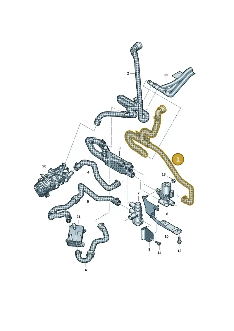 7T0122073CC — Volkswagen Multivan (2021-) diagram 7t0121280, position 1