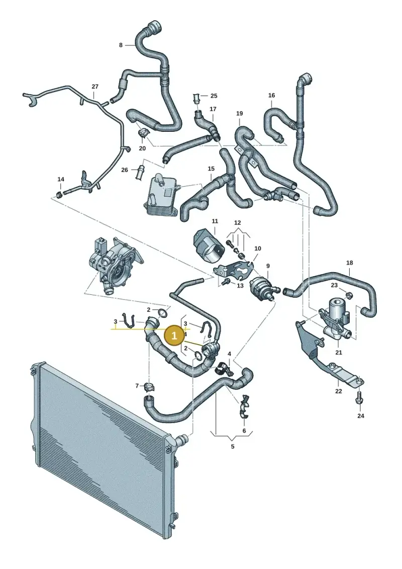 7T0122101AD — Volkswagen Multivan (2021-) diagram 7t0121420, position 1