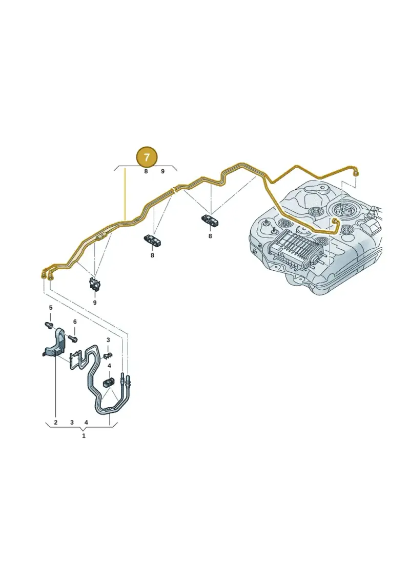 7T0201082H — Volkswagen Multivan (2021-) diagram 7t0201020, position 7