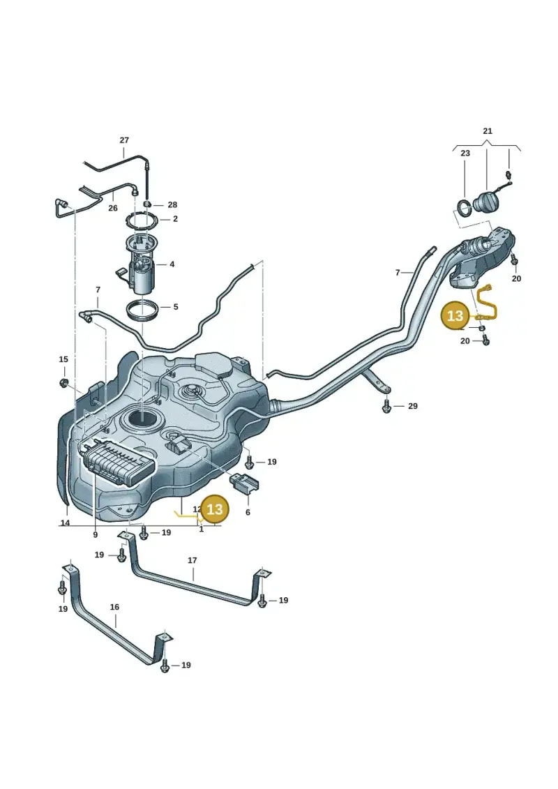 7T0201142 — Volkswagen Multivan (2021-) diagram 7t0201000, position 13
