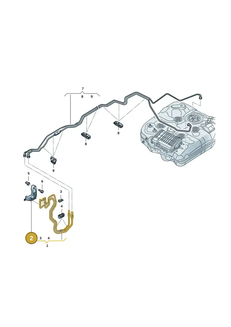7T0201449C — Volkswagen Multivan (2021-) diagram 7t0201020, position 2