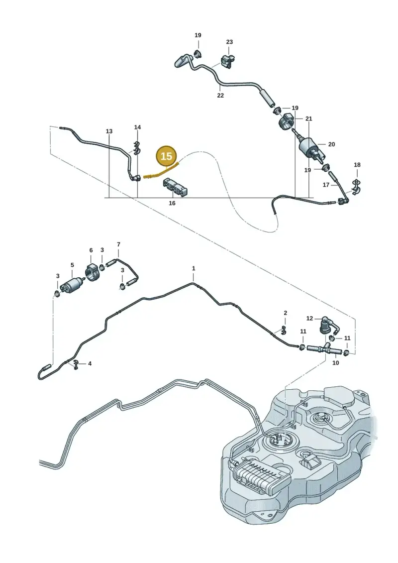 7T0201547C — Volkswagen Multivan (2021-) diagram 7t0201410, position 15