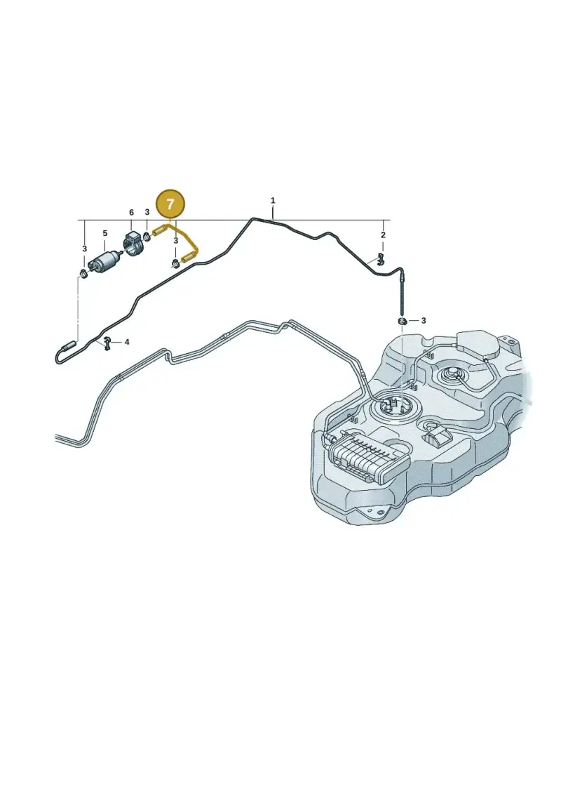 7T0201901 — Volkswagen Multivan (2021-) diagram 7t0201400, position 7