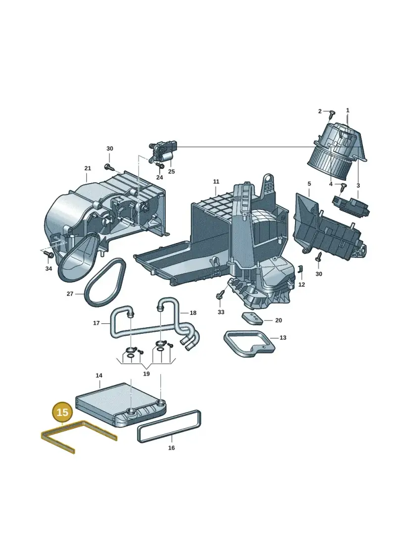 7T0819065 — Volkswagen Multivan (2021-) diagram 7t0819100, position 15