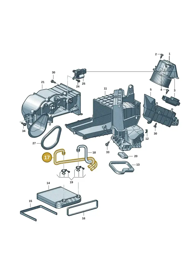 7T0819925 — Volkswagen Multivan (2021-) diagram 7t0819100, position 17