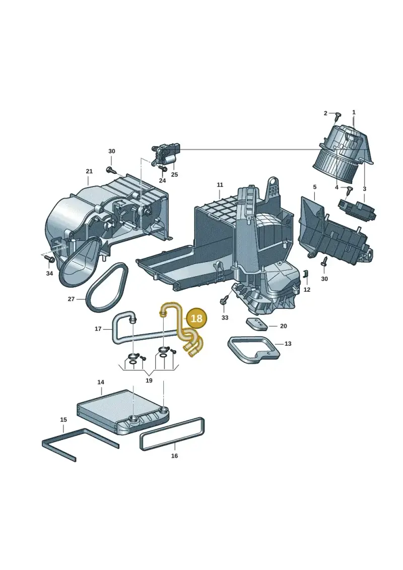 7T0819926 — Volkswagen Multivan (2021-) diagram 7t0819100, position 18