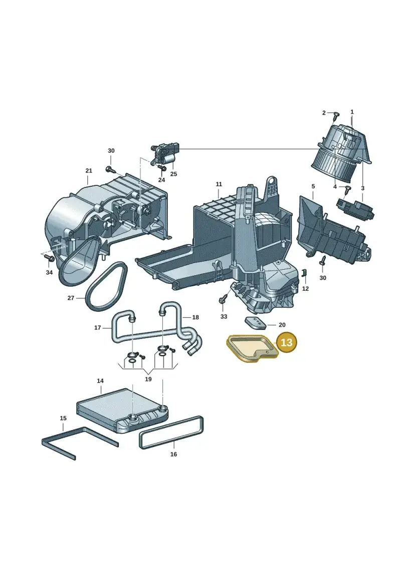 7T0820080 — Volkswagen Multivan (2021-) diagram 7t0819100, position 13