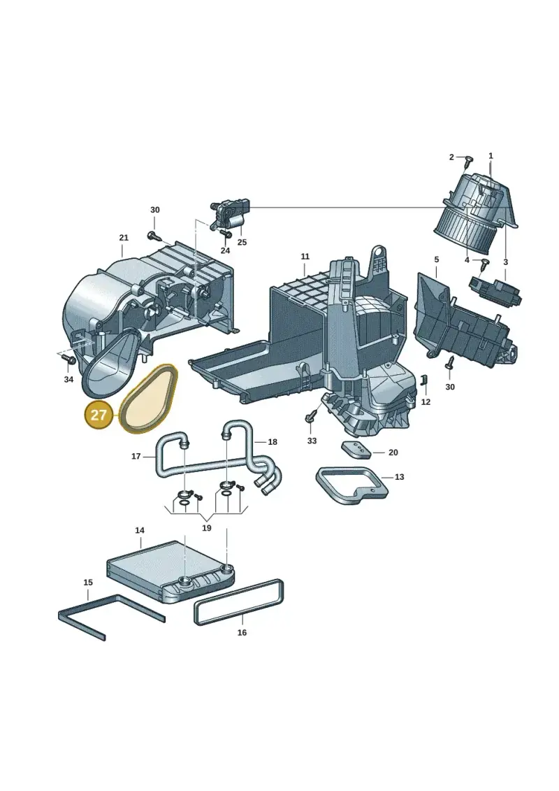 7T0820190 — Volkswagen Multivan (2021-) diagram 7t0819100, position 27