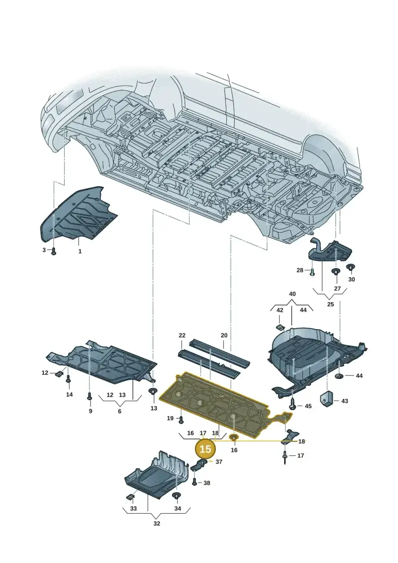 7T0825205H — Volkswagen Multivan (2021-) diagram 7t0825000, position 15